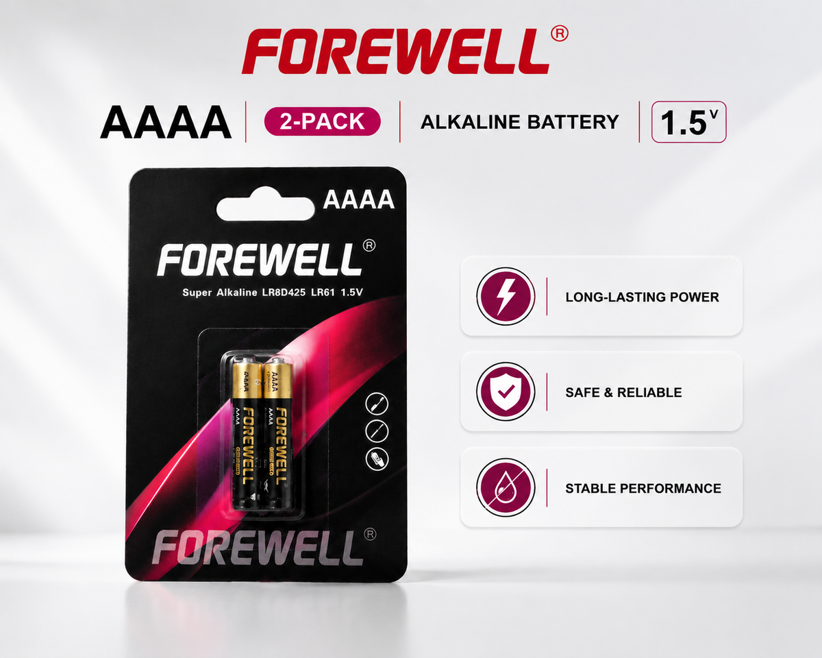 FOREWELL AAAA LR61 1.5V alkaline battery