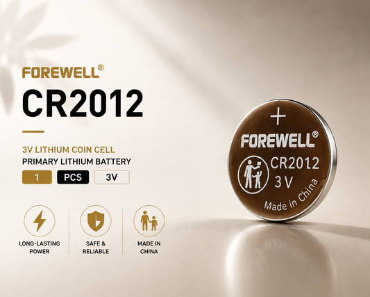 FOREWELL CR2012 lithium coin cell battery